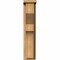 Ekena Millwork Monterey Smooth Corbel w/Backplate, Western Red Cedar, 5 1/2"W x 10"D x 26"H COR06X10X26MON01SWR - alternate 2